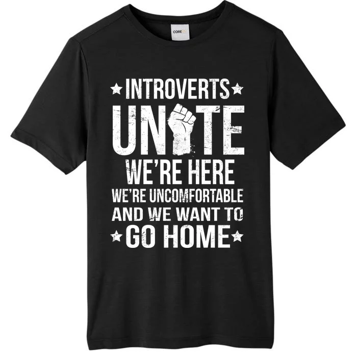 Introverts Unite ChromaSoft Performance T-Shirt