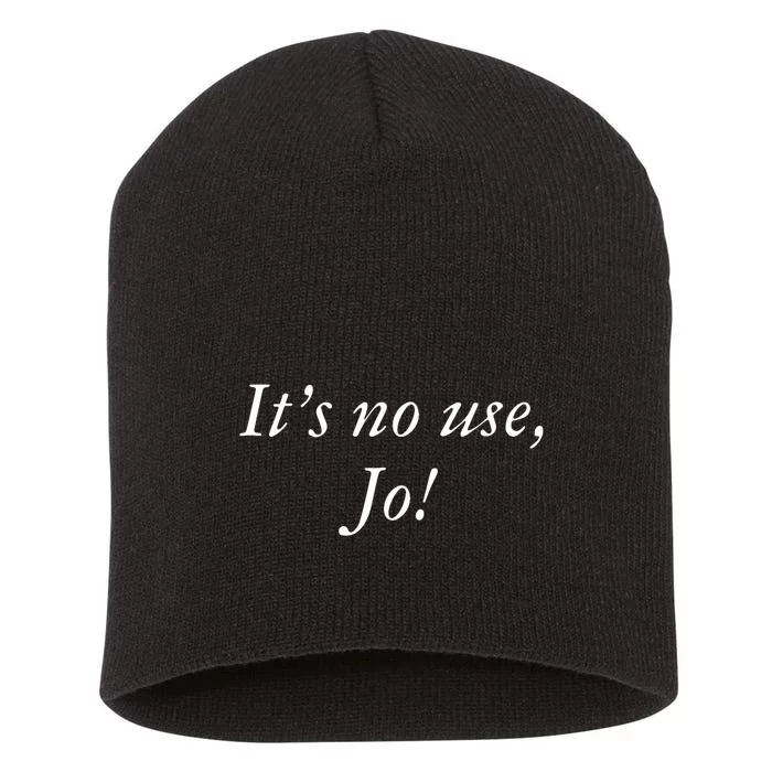 Its No Use Jo Retro Style Women Short Acrylic Beanie