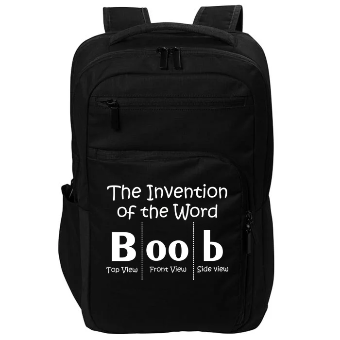 Invention Of The Word Boob Impact Tech Backpack