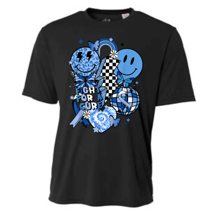 In November We Wear Blue T1d Type 1 Diabetes Awareness Gifts Cooling Performance Crew T-Shirt