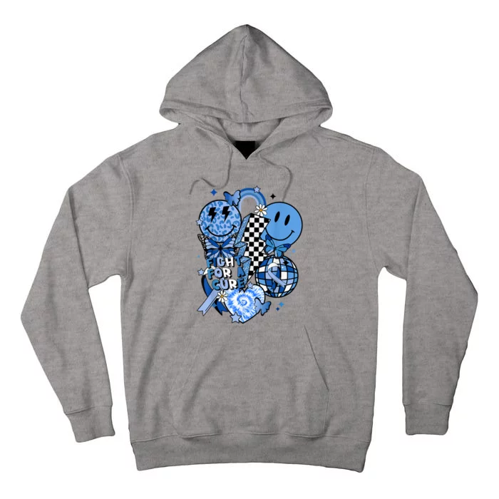 In November We Wear Blue T1d Type 1 Diabetes Awareness Gifts Tall Hoodie