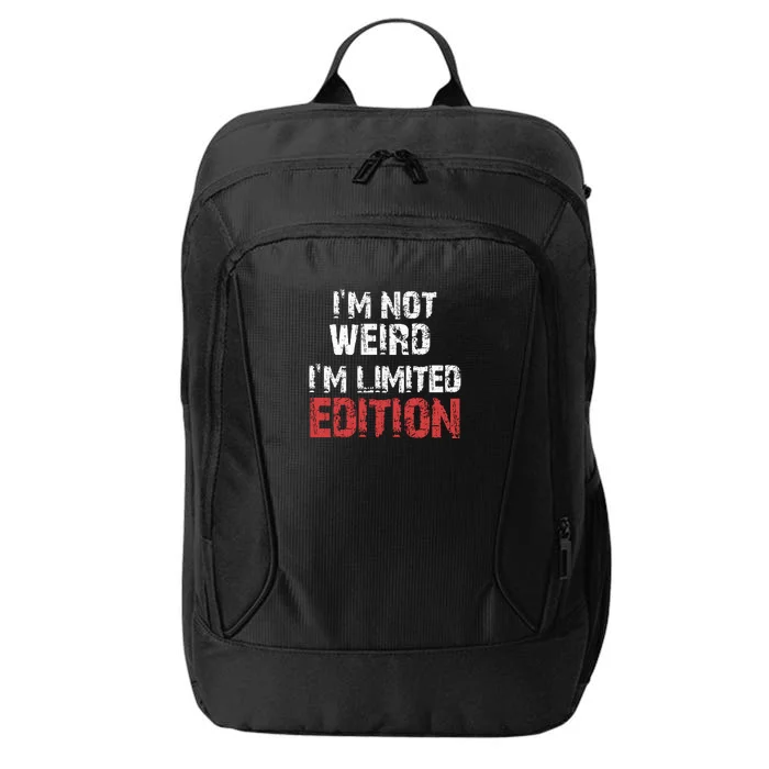 IM Not Weird IM Limited Edition Funny City Backpack