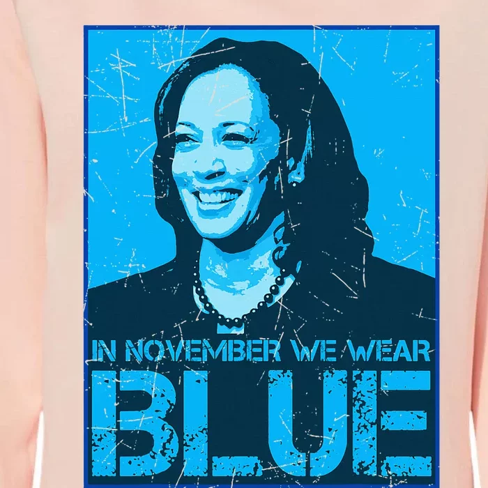 In November We Wear Blue Kamala Harris 2024 Womens California Wash Sweatshirt