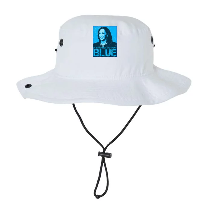 In November We Wear Blue Kamala Harris 2024 Legacy Cool Fit Booney Bucket Hat