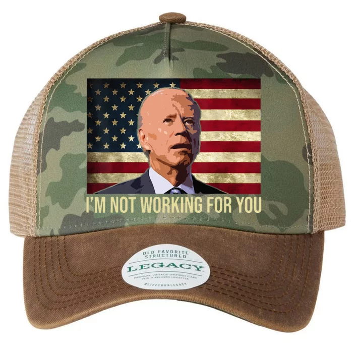 IM Not Working For You Auto Workers Antibiden Legacy Tie Dye Trucker Hat