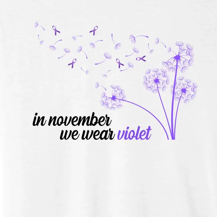 In November We Wear Violet Alzheimer Awareness ChromaSoft Performance T-Shirt