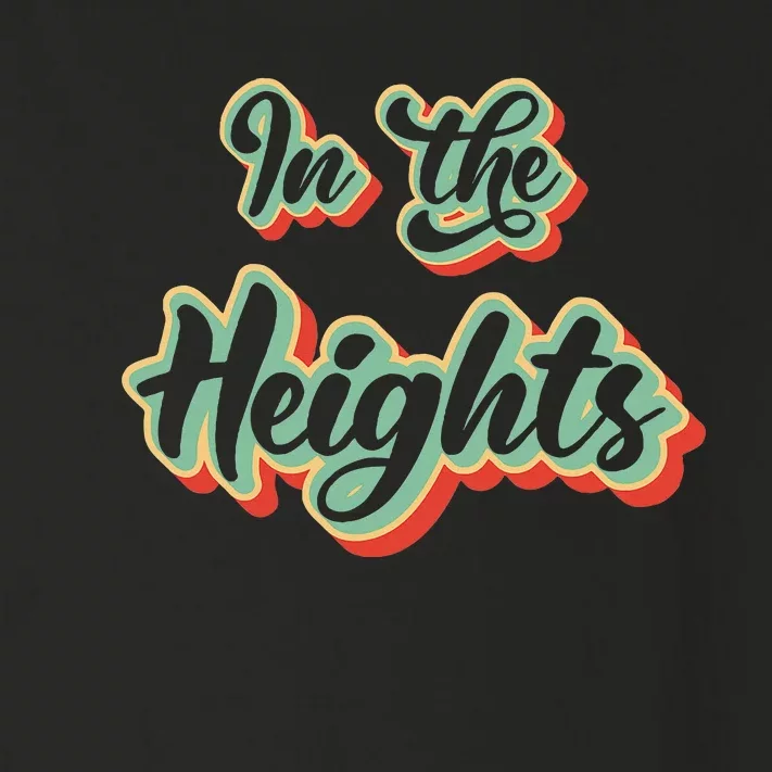 In New York The Washington Heights Toddler Long Sleeve Shirt