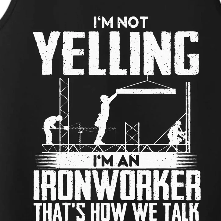 I'm Not Yelling I'm An Ironworker - Rodbuster Ironworking Performance Tank