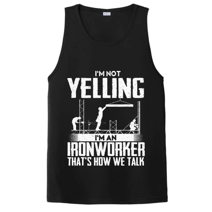 I'm Not Yelling I'm An Ironworker - Rodbuster Ironworking Performance Tank