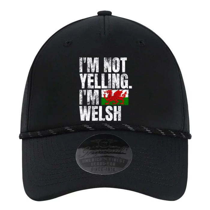 IM Not Yelling IM Welsh Quotes Graphic Funny Wales Meaningful Gift Performance The Dyno Cap