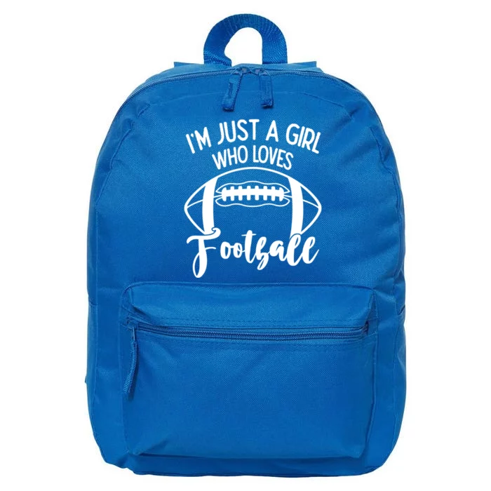 I'm Not Yelling I'm Just A Who Loves Football Gift 16 in Basic Backpack