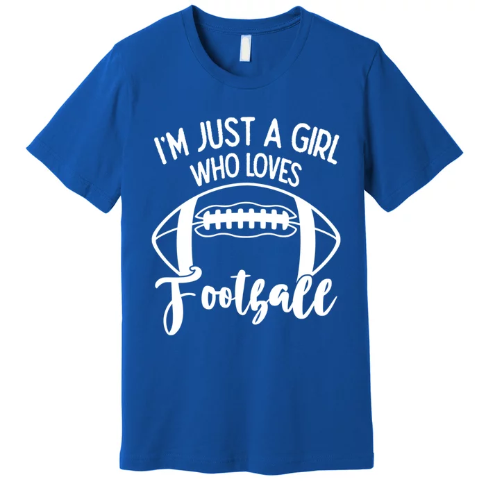 I'm Not Yelling I'm Just A Who Loves Football Gift Premium T-Shirt