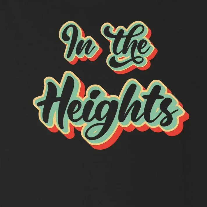 In New York the Washington Heights Toddler Long Sleeve Shirt