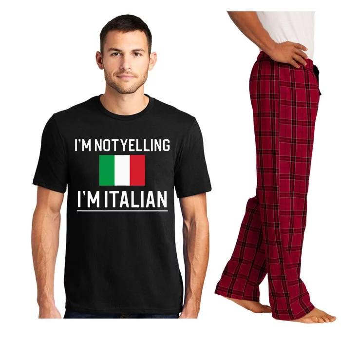 IM Not Yelling IM Italian Pajama Set