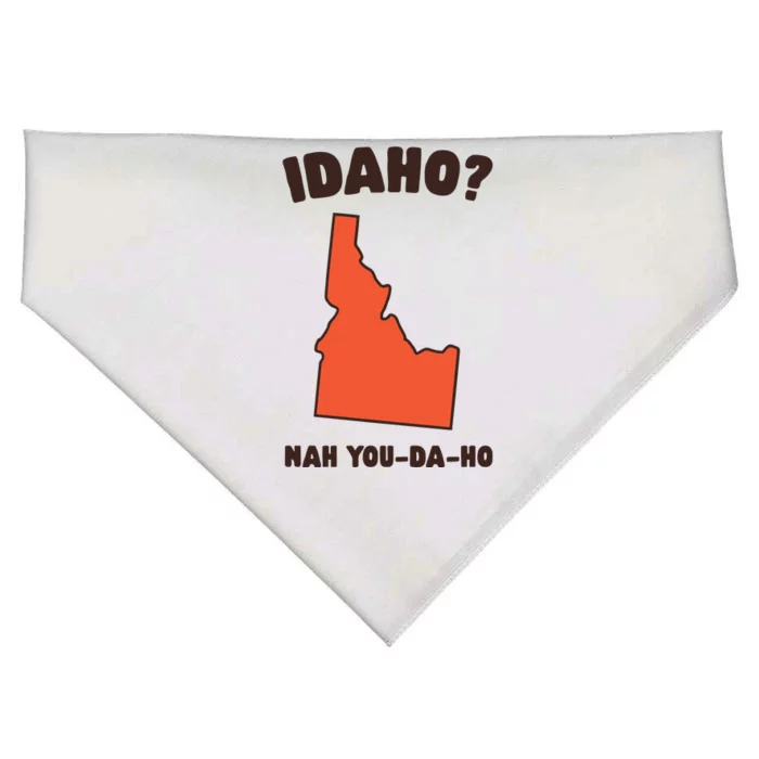 Idaho Nah Youdaho USA-Made Doggie Bandana