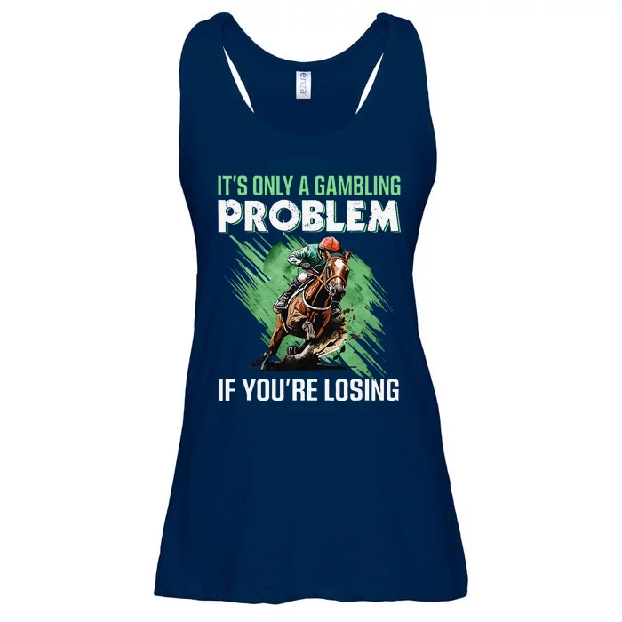 ItS Only A Gambling Problem If YouRe Not Losing Ladies Essential Flowy Tank