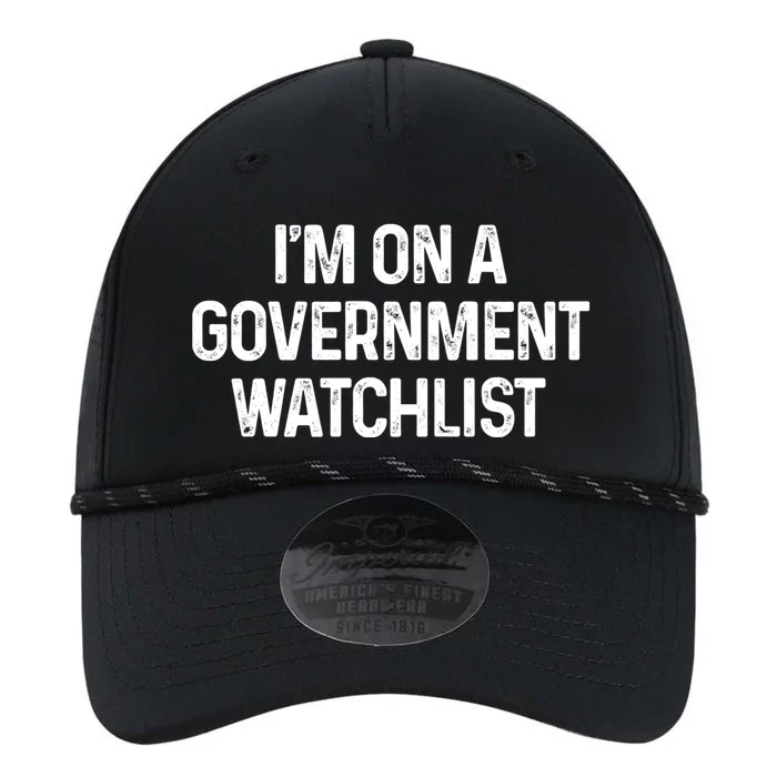 Im On A Government Watchlist Performance The Dyno Cap