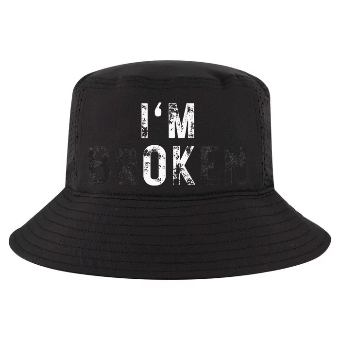 Im Ok Broken Cool Comfort Performance Bucket Hat