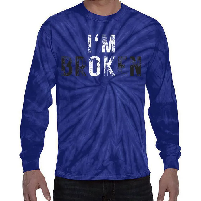 IM Ok Broken Tie-Dye Long Sleeve Shirt