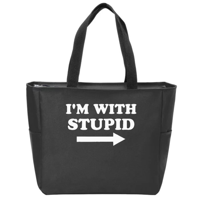 IM Ok Broken Zip Tote Bag