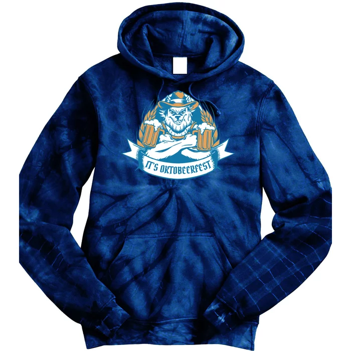 It's Oktoberfest Beer Tie Dye Hoodie