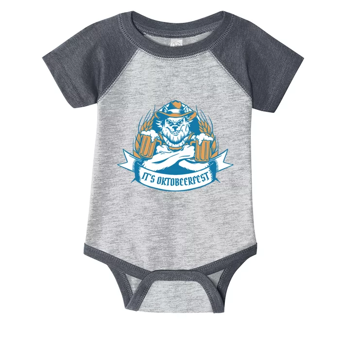 It's Oktoberfest Beer Infant Baby Jersey Bodysuit