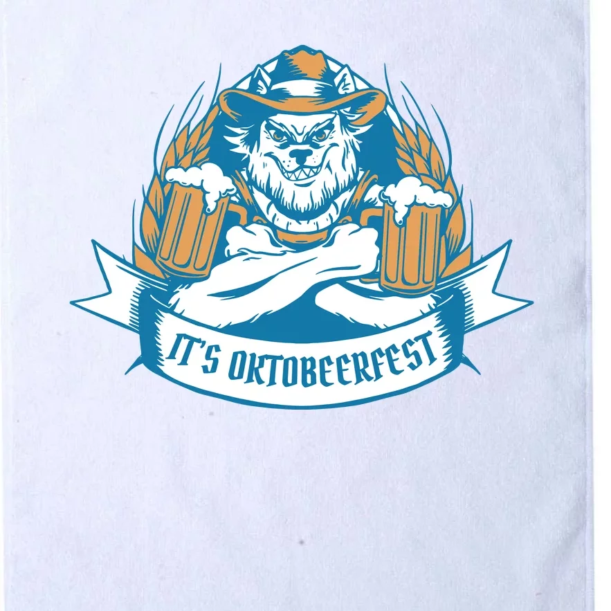 It's Oktoberfest Beer Platinum Collection Golf Towel