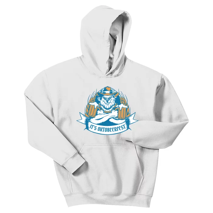 It's Oktoberfest Beer Kids Hoodie