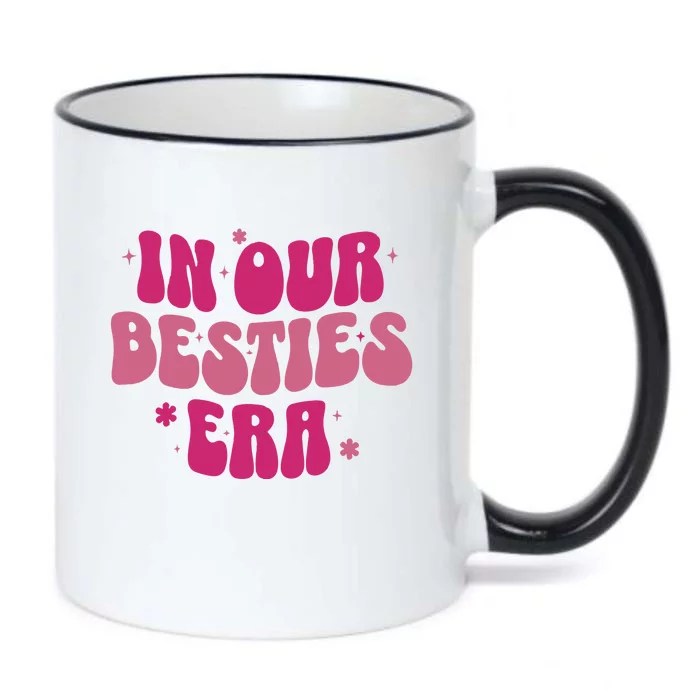 In Our Besties Era Black Color Changing Mug