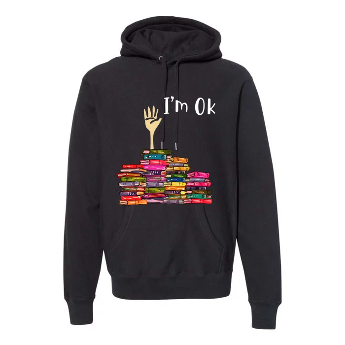 Im Ok Book Premium Hoodie