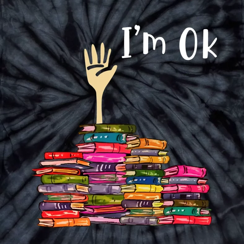 Im Ok Book Tie-Dye T-Shirt