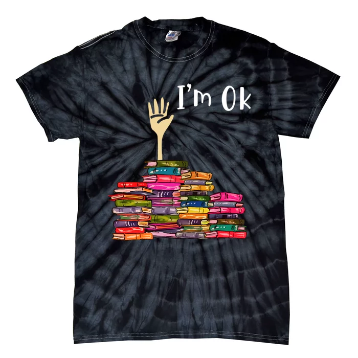 Im Ok Book Tie-Dye T-Shirt