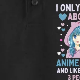 I Only Care About Anime & Cats And Like 3 People Japan Anime Dry Zone Grid Performance Polo