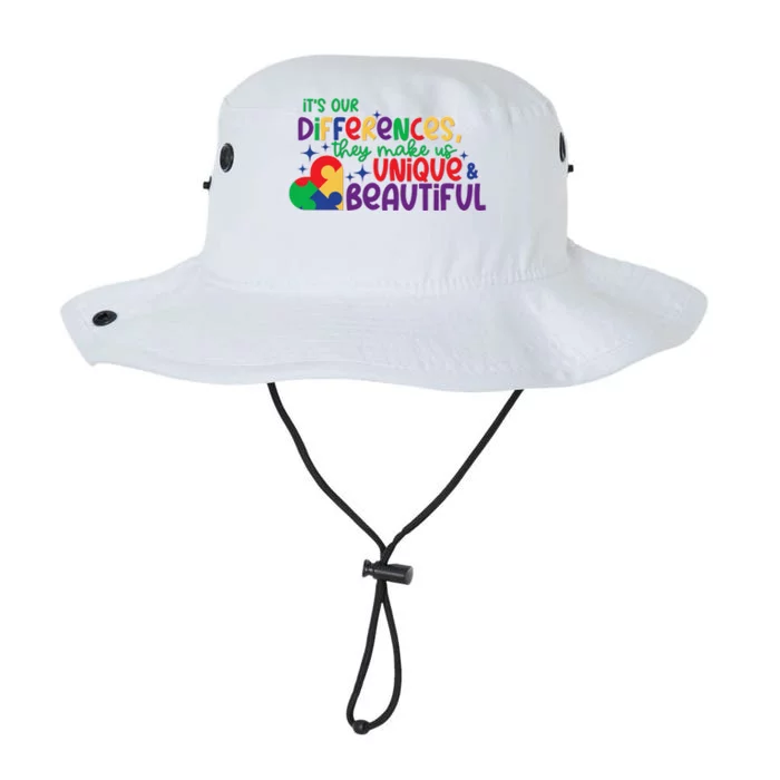 Its Our Differences They Make Us Unique And Beautiful Legacy Cool Fit Booney Bucket Hat