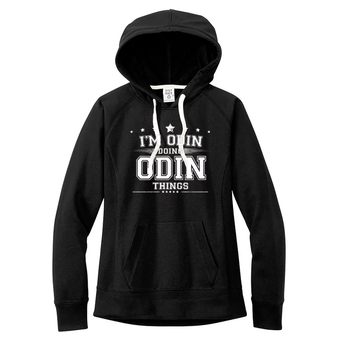 Im Odin Doing Odin Things Women's Fleece Hoodie