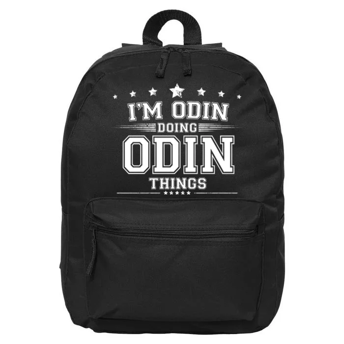 Im Odin Doing Odin Things 16 in Basic Backpack