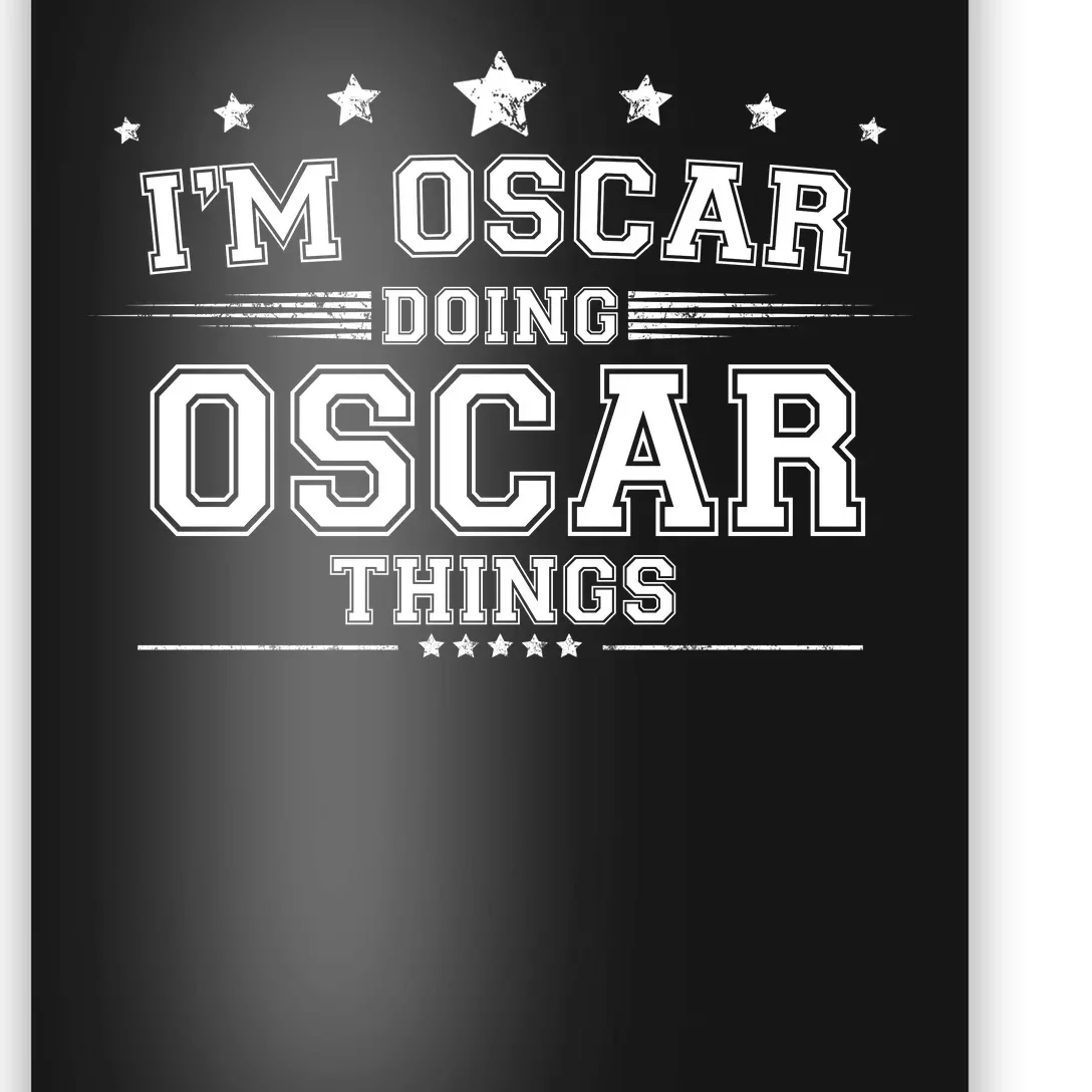 Im Oscar Doing Oscar Things Poster