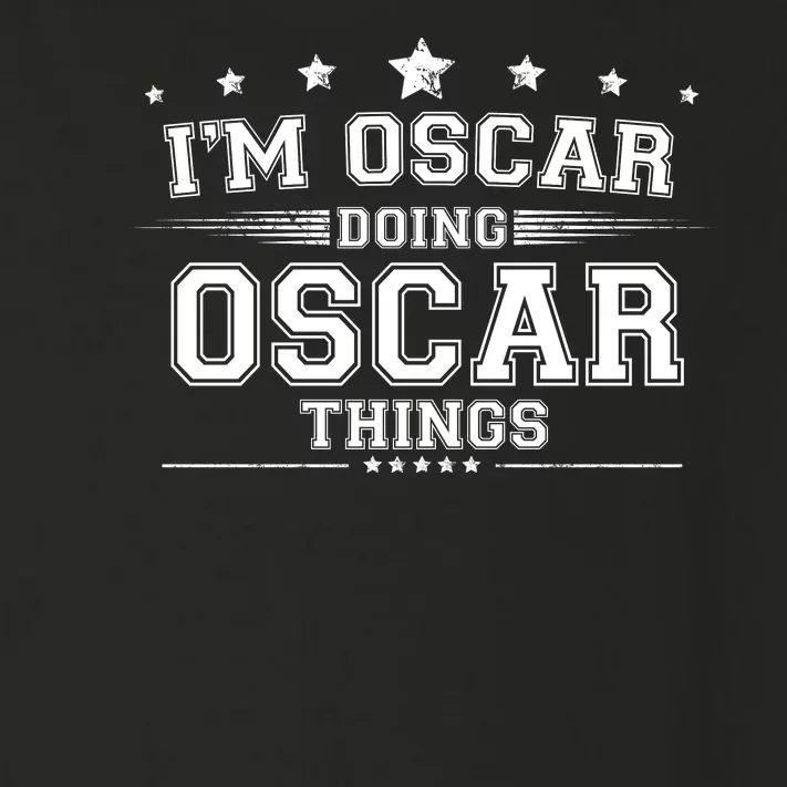 Im Oscar Doing Oscar Things Toddler Long Sleeve Shirt