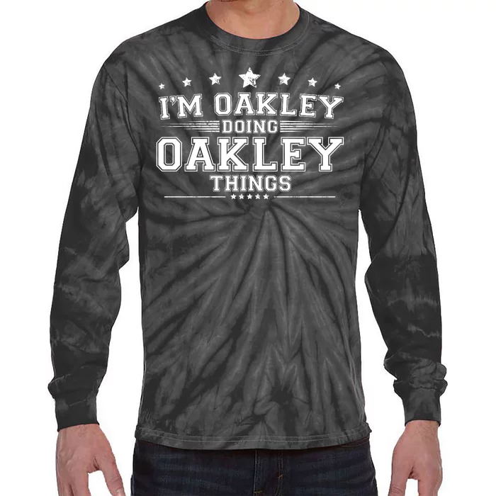 Im Oakley Doing Oakley Things Tie-Dye Long Sleeve Shirt