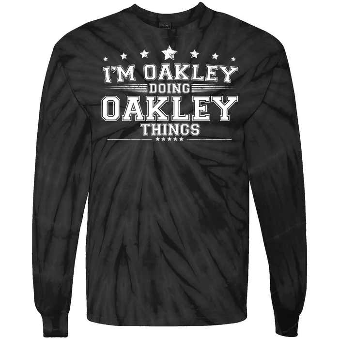 Im Oakley Doing Oakley Things Tie-Dye Long Sleeve Shirt