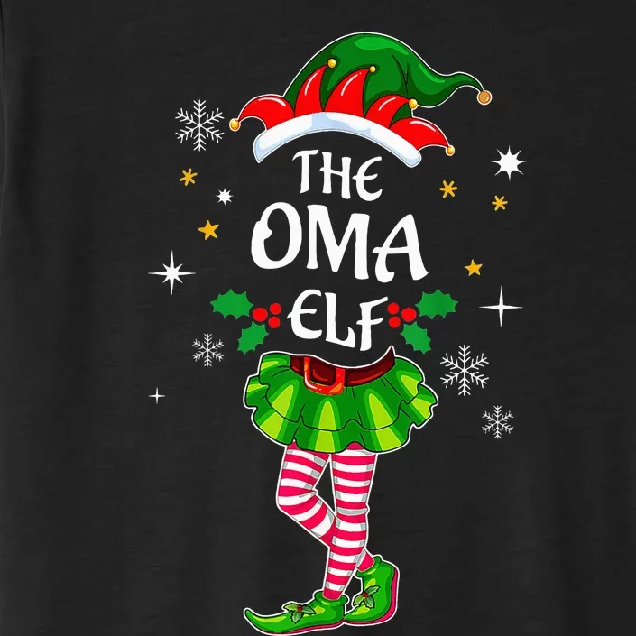 Im Oma Elf Cute Family Christmas Matching ChromaSoft Performance T-Shirt