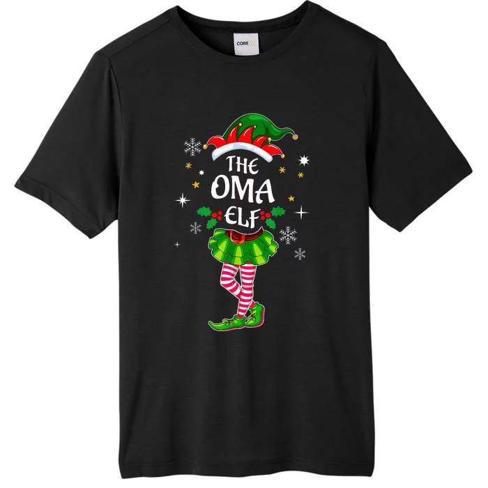 Im Oma Elf Cute Family Christmas Matching ChromaSoft Performance T-Shirt