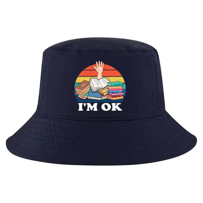 Im Ok Funny Reading Book Lover Gift Cool Comfort Performance Bucket Hat