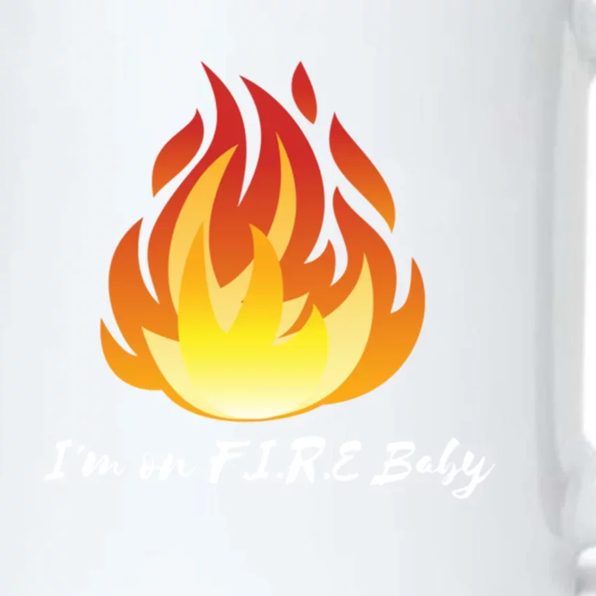 Im On Fire Financial Freedom Gift Black Color Changing Mug