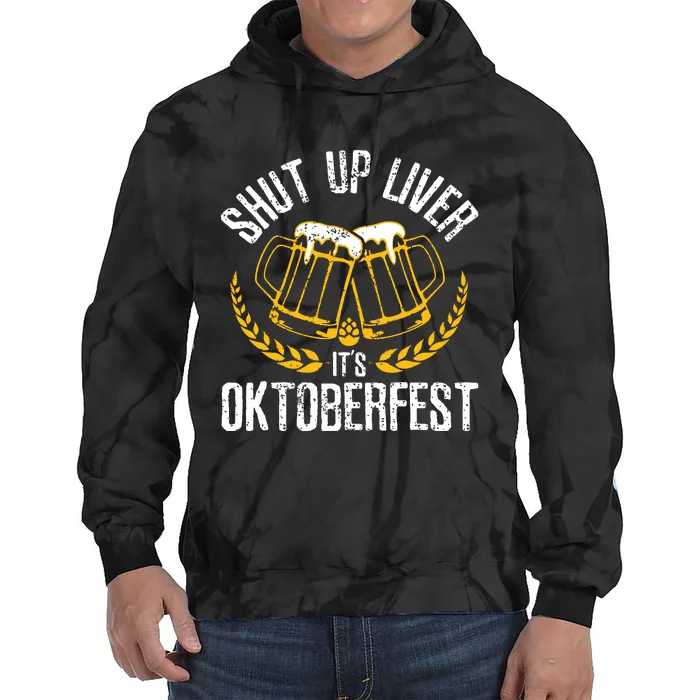 Its Oktoberfest Funny German Beer Drinking Tie Dye Hoodie