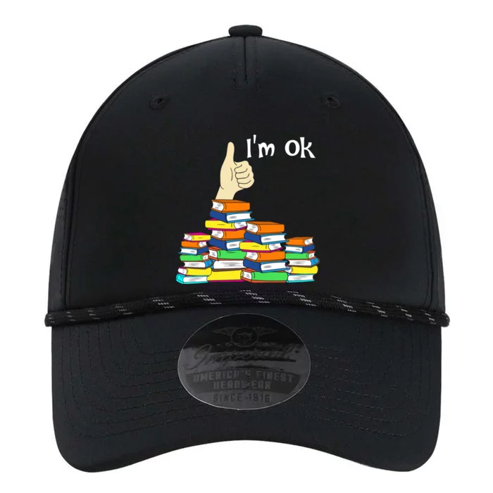 I'm Ok Funny Book Lovers Funny Reading Quote Funny Bookworm Performance The Dyno Cap