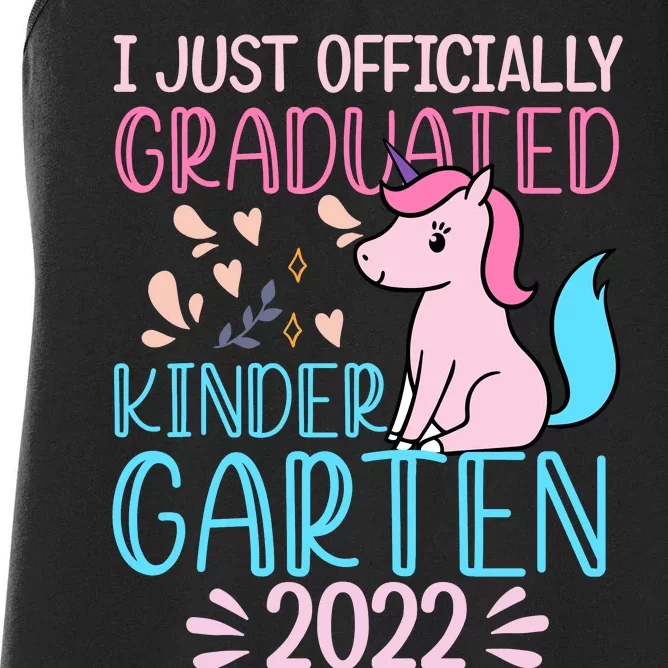 I Officially Graduated Kindergarten Women's Racerback Tank