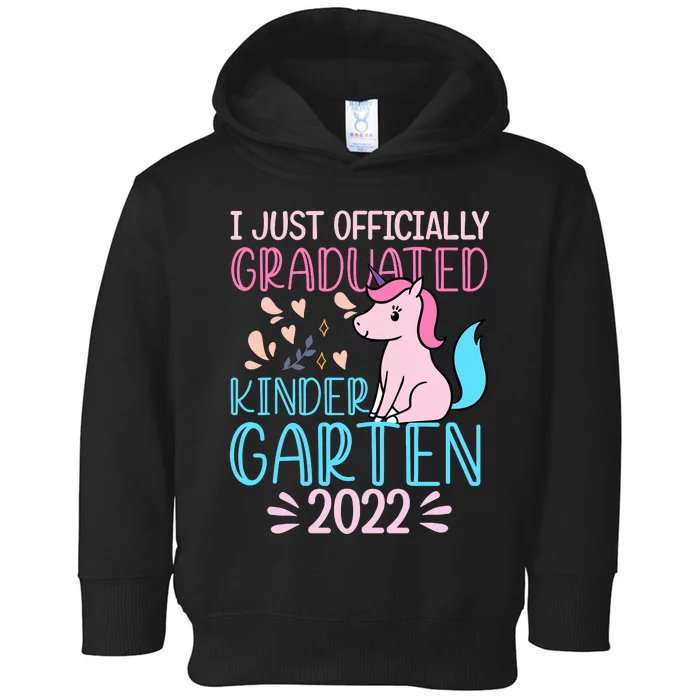 I Officially Graduated Kindergarten Toddler Hoodie