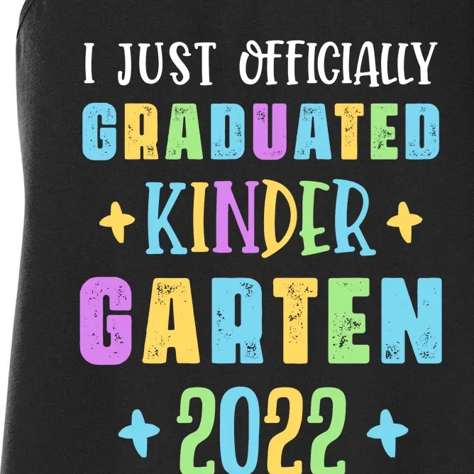 I Officially Graduated Kindergarten Women's Racerback Tank