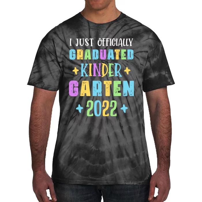 I Officially Graduated Kindergarten Tie-Dye T-Shirt